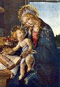 BOTTICELLI, Sandro Madonna with the Child (Madonna with the Book)  vg oil painting reproduction